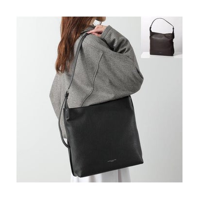 GIANNI CHIARINI トートバッグ BARBARA BS12355 COMM GRN （ESPRESSO/ダークブラウン）｜詳細画像