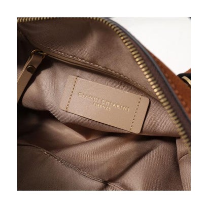 GIANNI CHIARINI ハンドバッグ GEMMA BS12240 COMM CM-PL （COGNAC/コニャックブラウン）｜詳細画像