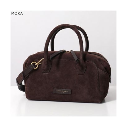 GIANNI CHIARINI ハンドバッグ GEMMA BS12240 COMM CM-PL （COGNAC/コニャックブラウン）｜詳細画像