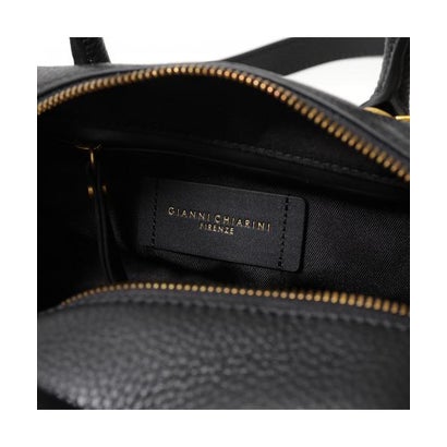 GIANNI CHIARINI ハンドバッグ GEMMA BS12240 COMM GRN （NERO/ブラック）｜詳細画像