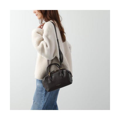 GIANNI CHIARINI ハンドバッグ GEMMA BS12240 COMM GRN （NERO/ブラック）｜詳細画像