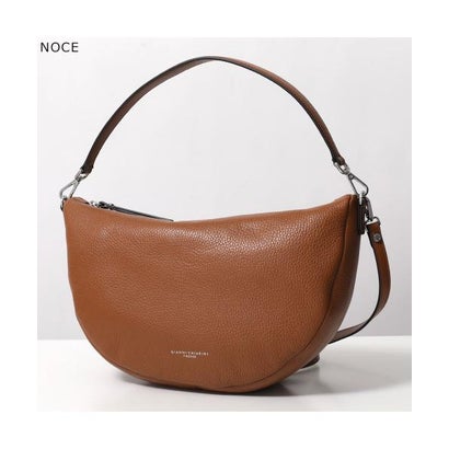 GIANNI CHIARINI ショルダーバッグ CLEO BS12541 COMM GRN （NOCE/キャラメルブラウン）｜詳細画像