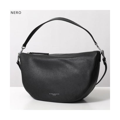 GIANNI CHIARINI ショルダーバッグ CLEO BS12541 COMM GRN （ESPRESSO/ダークブラウン）｜詳細画像