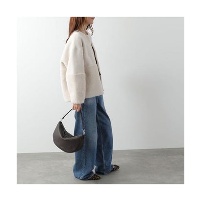GIANNI CHIARINI ショルダーバッグ CLEO BS12541 COMM GRN （ESPRESSO/ダークブラウン）｜詳細画像