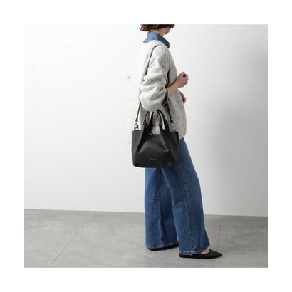GIANNI CHIARINI ミニトート DUA BS 9719 RNGDBL レザー （NOCE/キャメル）｜詳細画像