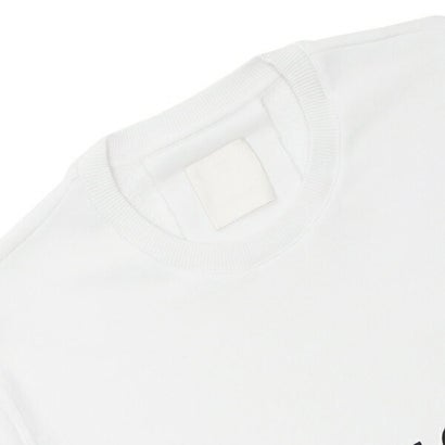 ジバンシィ GIVENCHY スウェット スリムスウェットシャツ モルトン ロゴ アーキタイプ ホワイト メンズ GIVENCHY BMJ0HA3YAC 100 （WHITE）｜詳細画像