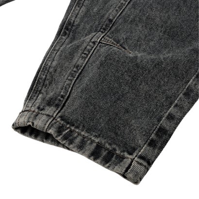ケミカル加工 デニム バルーンパンツ （BLACK）｜詳細画像