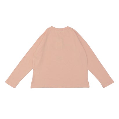 ディフィット D.FIT BIGシルエット プリント 長袖Tシャツ （CORAL）｜詳細画像
