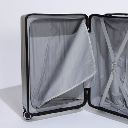 ジオアンドジア GIO&GIA スーツケース 3個セット S/M/L 機内持込 軽量 大型 静音 ダブルキャスター 耐衝撃 360度回転 TSAローク搭載 旅行 ビジネス 出張 （シルバー）｜詳細画像