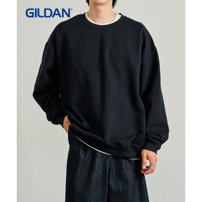ギルダン GILDAN ギルダン GILDAN 【GILDAN / ギルダン】【USA企画】8.0oz オーバーサイズ クルーネックスウェットプルオーバー 裏微起毛 無地トレーナー G （ブラック）｜詳細画像