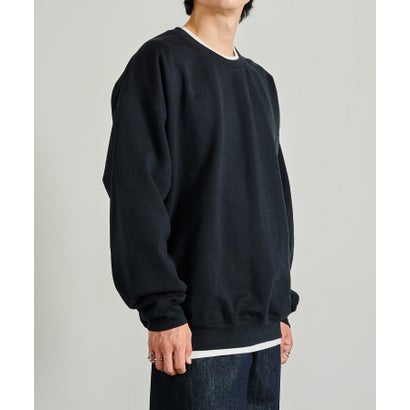 ギルダン GILDAN ギルダン GILDAN 【GILDAN / ギルダン】【USA企画】8.0oz オーバーサイズ クルーネックスウェットプルオーバー 裏微起毛 無地トレーナー G （ブラック）｜詳細画像