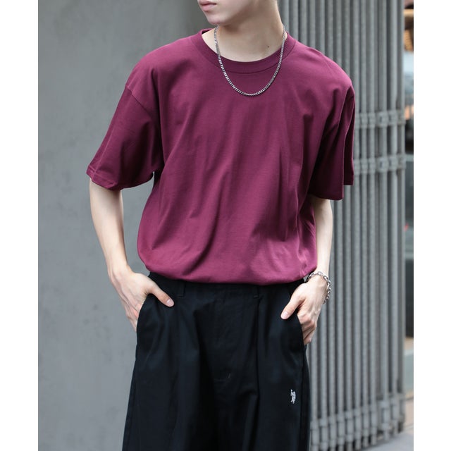 【GILDAN】6.0 oz コームドリングスパンコットン ジャパンスペックTシャツ GLHA00 MURS （ダークブラウン）