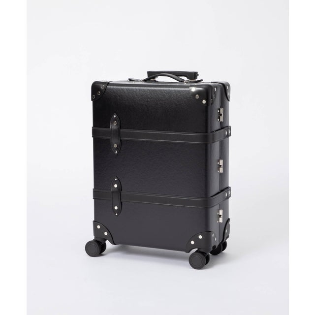 グローブトロッター スーツケース Centenary 4 Wheel Carry-On Case キャリーバッグ 34L （ブラック×ブラック(クロム金具)）