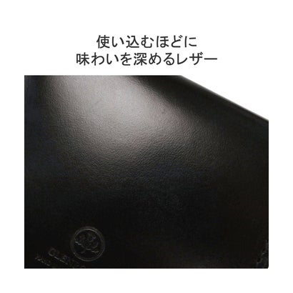 日本正規品 グレンロイヤル 二つ折り財布 ブランド GLENROYAL 小銭入れあり 革 ミニウォレット COMPACT MINI WALLET 03ー5824 （ブラウン）｜詳細画像