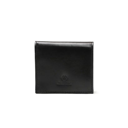 日本正規品 グレンロイヤル 二つ折り財布 ブランド GLENROYAL 小銭入れあり 革 ミニウォレット COMPACT MINI WALLET 03ー5824 （ブラウン）｜詳細画像