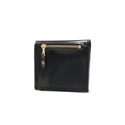 日本正規品 グレンロイヤル 二つ折り財布 ブランド GLENROYAL 小銭入れあり 革 ミニウォレット COMPACT MINI WALLET 03ー5824 （ブラウン）｜詳細画像