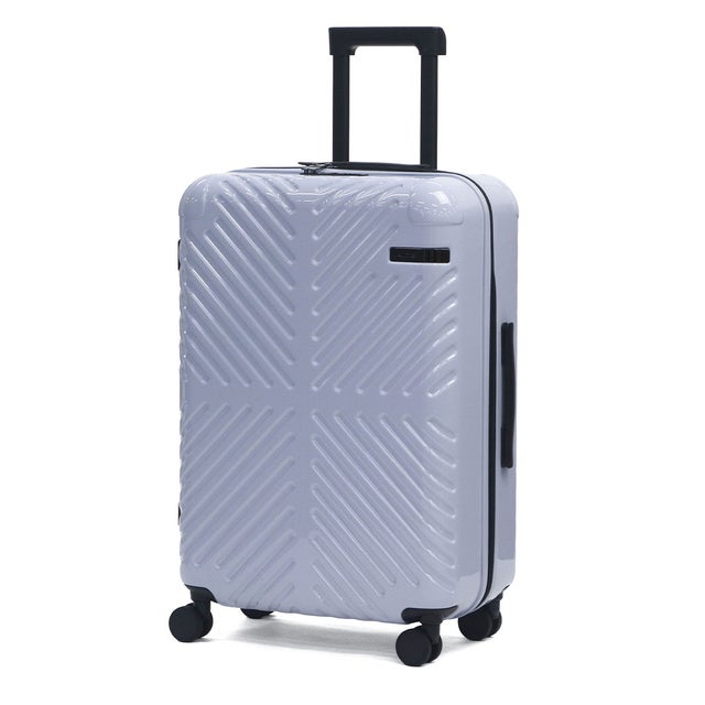 正規品5年保証 スーツケース Mサイズ メンズ レディース 軽量 軽い 旅行 中型 5泊 6泊 双輪 TSAロック おしゃれ ファスナー ブランド 出張 国内旅行 57L ラディアル 06972 （アイスグレー）