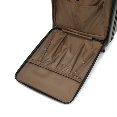 正規品5年保証 スーツケース Mサイズ フロントオープン キャリーケース M 軽量 軽い 75L ストッパー付き TSAロック 双輪 おしゃれ ブランド 旅行 出張 フレットボード 05435 （アイボリー）｜詳細画像