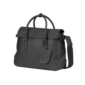 トートバッグ メンズ レディース レザー 本革 通勤 肩掛け ビジネストートバッグ 2WAY HM-FTM （グレー）