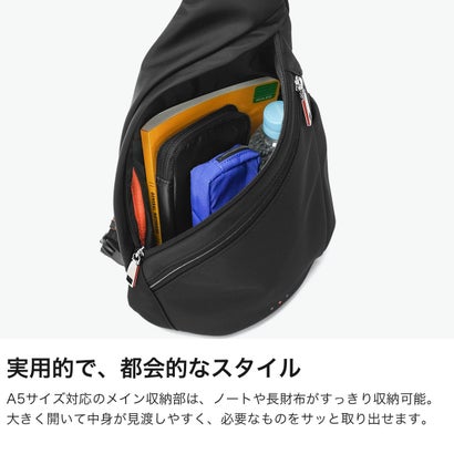 ボディバッグ メンズ レディース ブランド おしゃれ 軽量 ワンショルダー 斜めがけバッグ 肩掛け ナイロン カジュアル しずく型 縦型 シンプル A5 ボトカ ミニワンショルダーバッグ 928912 （グレー）｜詳細画像