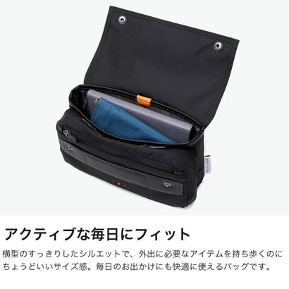 イズイット IS/IT ショルダーバッグ メンズ レディース ブランド ミニ ショルダー フラップ 撥水 軽量 軽い 丈夫 小さめ ナイロン 斜めがけバッグ 肩掛け 横型 横長 コンパクト おしゃれ ウェザー 984112 （コン）｜詳細画像