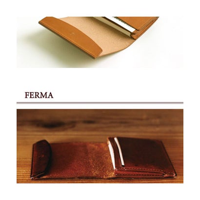 エムピウ m+ エムピウ m+ 名刺入れ カードケース FERMA MATI フェルマ マチ メンズ レディース FERcad （ブラウン）｜詳細画像