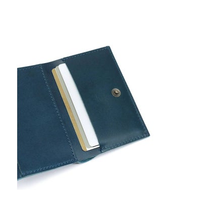 エムピウ m+ エムピウ 財布 m+ ミニ財布 straccio Liscio/Buttero ストラッチョ リスシオ・ブッテーロ 三つ折り財布 三つ折り 本革 STR1b （ブラック）｜詳細画像