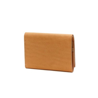 エムピウ m+ エムピウ 財布 m+ ミニ財布 straccio Liscio/Buttero ストラッチョ リスシオ・ブッテーロ 三つ折り財布 三つ折り 本革 STR1b （ベージュ）｜詳細画像