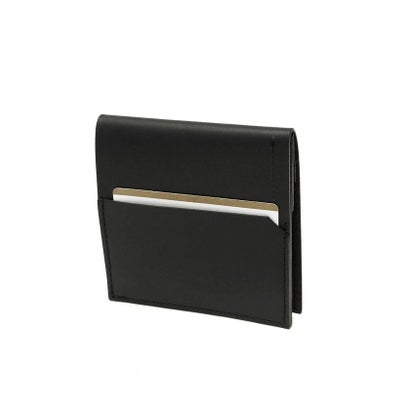 エムピウ m+ エムピウ 財布 m+ ピアストラ piastra BUSCHETO piastra Minerva Liscio ブスケット ミネルバリスシオ 二つ折り PIS （ブラック）｜詳細画像