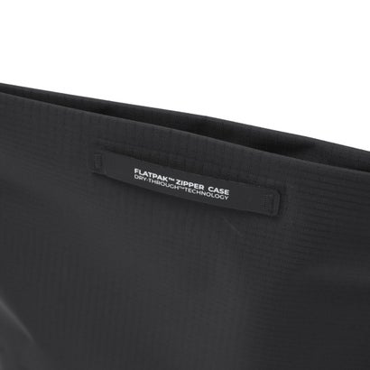 日本正規品 ポーチ 小物入れ ケース フラットパック 防水ポーチ トラベルポーチ 洗面用具 化粧品 コスメ 歯ブラシ 旅行 トラベル用 2L ファスナー ジッパー トイレタリーケース （CHARCOAL）｜詳細画像