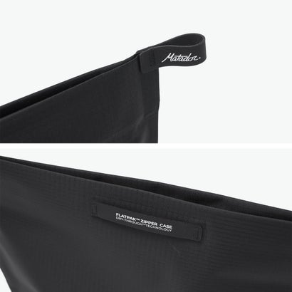 日本正規品 ポーチ 小物入れ ケース フラットパック 防水ポーチ トラベルポーチ 洗面用具 化粧品 コスメ 歯ブラシ 旅行 トラベル用 2L ファスナー ジッパー トイレタリーケース （CHARCOAL）｜詳細画像