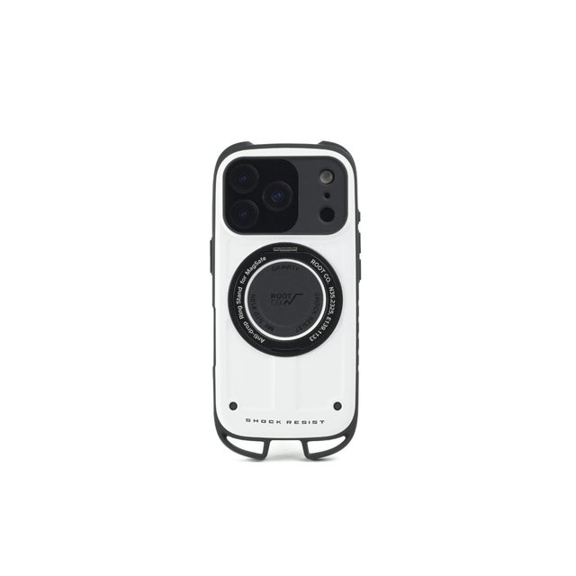 6ヶ月保証 スマホケース iPhone17Pro iPhone18Pro iPhoneケース GRAVITY Shock Resist Case Rugged Plus. GSRUP-4446 （ホワイト）