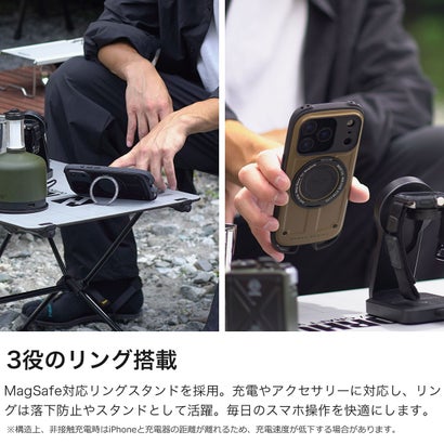 ルートコー ROOT CO. 6ヶ月保証 スマホケース iPhone17Pro iPhone18Pro iPhoneケース GRAVITY Shock Resist Case Rugged Plus. GSRUP-4446 （ブラック）｜詳細画像