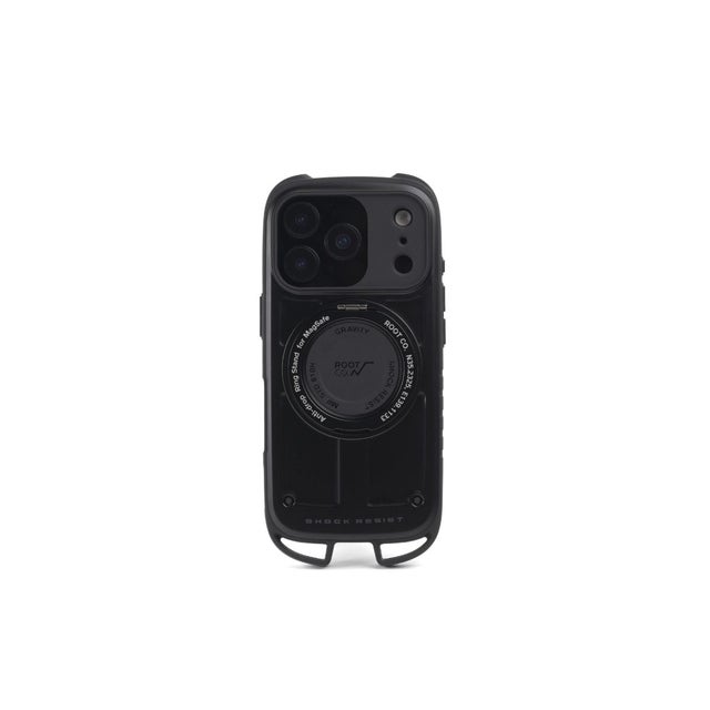 6ヶ月保証 スマホケース iPhone17Pro iPhone18Pro iPhoneケース GRAVITY Shock Resist Case Rugged Plus. GSRUP-4446 （ブラック）