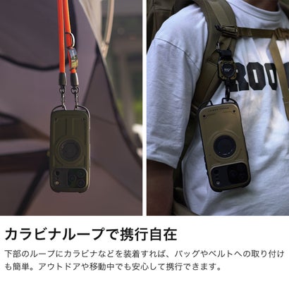 ルートコー ROOT CO. 6ヶ月保証 スマホケース iPhone17ProMax iPhone18ProMax iPhoneケース GRAVITY Shock Resist Case Rugged. GSRU-4446 （ブラック）｜詳細画像