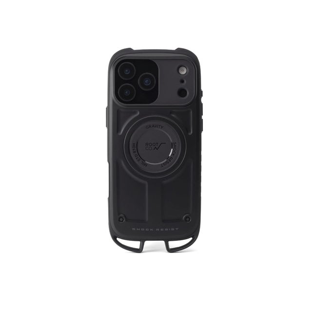 6ヶ月保証 スマホケース iPhone17ProMax iPhone18ProMax iPhoneケース GRAVITY Shock Resist Case Rugged. GSRU-4446 （ブラック）