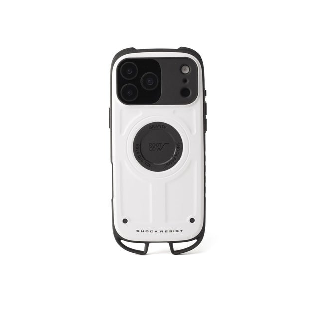 6ヶ月保証 スマホケース iPhone17ProMax iPhone18ProMax iPhoneケース GRAVITY Shock Resist Case Rugged. GSRU-4446 （ホワイト）
