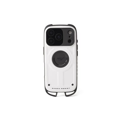 ルートコー ROOT CO. 6ヶ月保証 スマホケース iPhone17Pro iPhone18Pro iPhoneケース ワイヤレス充電 GRAVITY Shock Resist Case Rugged. GSRU-4445 （ホワイト）｜詳細画像
