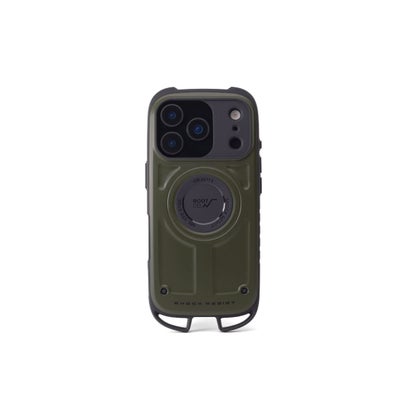 ルートコー ROOT CO. 6ヶ月保証 スマホケース iPhone17Pro iPhone18Pro iPhoneケース ワイヤレス充電 GRAVITY Shock Resist Case Rugged. GSRU-4445 （カーキ）｜詳細画像
