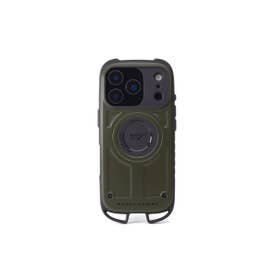 6ヶ月保証 スマホケース iPhone17Pro iPhone18Pro iPhoneケース ワイヤレス充電 GRAVITY Shock Resist Case Rugged. GSRU-4445 （カーキ）