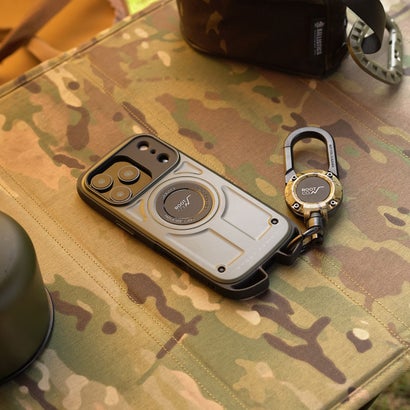 ルートコー ROOT CO. 6ヶ月保証 スマホケース iPhone17Pro iPhone18Pro iPhoneケース ワイヤレス充電 GRAVITY Shock Resist Case Rugged. GSRU-4445 （コヨーテ）｜詳細画像
