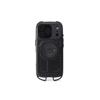 ルートコー ROOT CO. 6ヶ月保証 スマホケース iPhone17Pro iPhone18Pro iPhoneケース ワイヤレス充電 GRAVITY Shock Resist Case Rugged. GSRU-4445 （ブラック）｜詳細画像