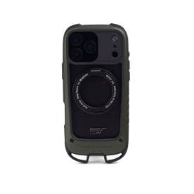 6ヶ月保証 スマホケース iPhone17ProMax iPhone18ProMax iPhoneケース GRAVITY Shock Resist Case Hold Plus. GSHP-4445 （カーキ）