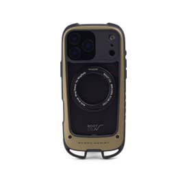 6ヶ月保証 スマホケース iPhone17ProMax iPhone18ProMax iPhoneケース GRAVITY Shock Resist Case Hold Plus. GSHP-4445 （コヨーテ）