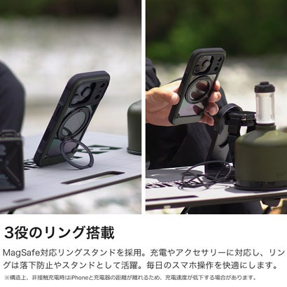 ルートコー ROOT CO. 6ヶ月保証 スマホケース iPhone17Pro iPhone18Pro 携帯カバー GRAVITY Shock Resist Tough & Basic Case Plus. GSTP-4448 （コヨーテ）｜詳細画像