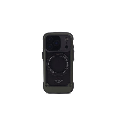 ルートコー ROOT CO. 6ヶ月保証 スマホケース iPhone17Pro iPhone18Pro 携帯カバー GRAVITY Shock Resist Tough & Basic Case Plus. GSTP-4448 （カーキ）｜詳細画像
