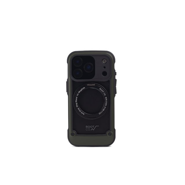 6ヶ月保証 スマホケース iPhone17Pro iPhone18Pro 携帯カバー GRAVITY Shock Resist Tough & Basic Case Plus. GSTP-4448 （カーキ）