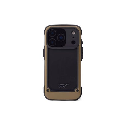 6ヶ月保証 スマホケース iPhone17Pro iPhone18Pro MIL規格 耐衝撃 GRAVITY Shock Resist Tough & Basic Case. GST-4447 （コヨーテ）｜詳細画像