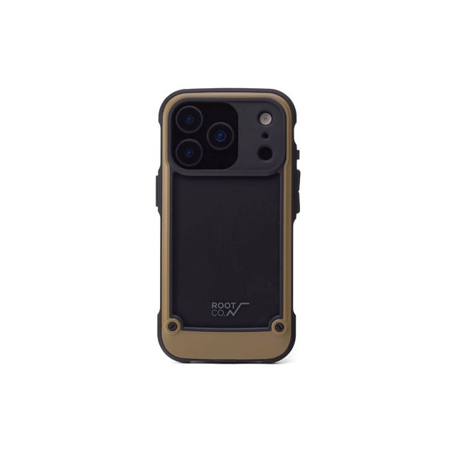 6ヶ月保証 スマホケース iPhone17Pro iPhone18Pro MIL規格 耐衝撃 GRAVITY Shock Resist Tough & Basic Case. GST-4447 （コヨーテ）