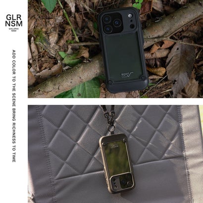 6ヶ月保証 スマホケース iPhone17Pro iPhone18Pro MIL規格 耐衝撃 GRAVITY Shock Resist Tough & Basic Case. GST-4447 （カーキ）｜詳細画像